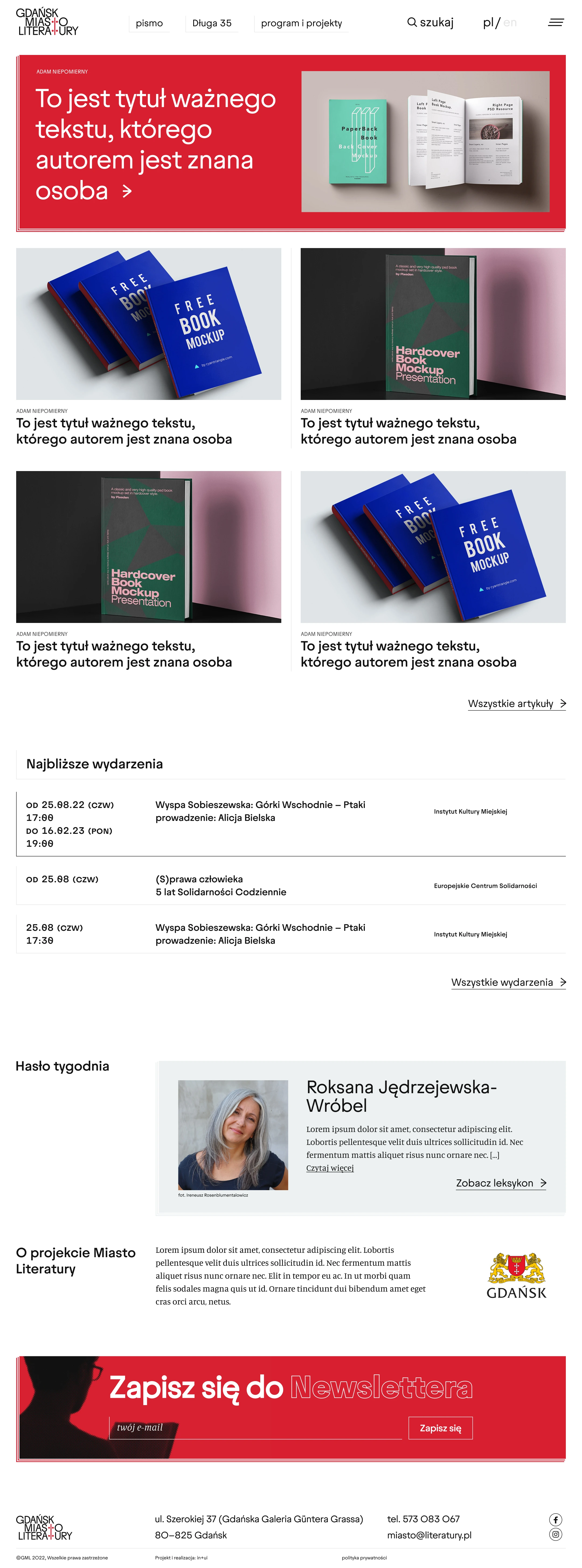 Miasto Literatury full page